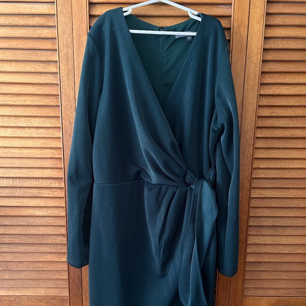 Julia Jordan Faux Wrap Dress - Size 10